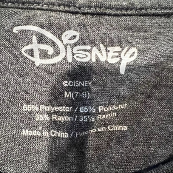 Disney gray Stich Stay Weird short sleeve t shirt size Medium (7-9) - Picture 4 of 4